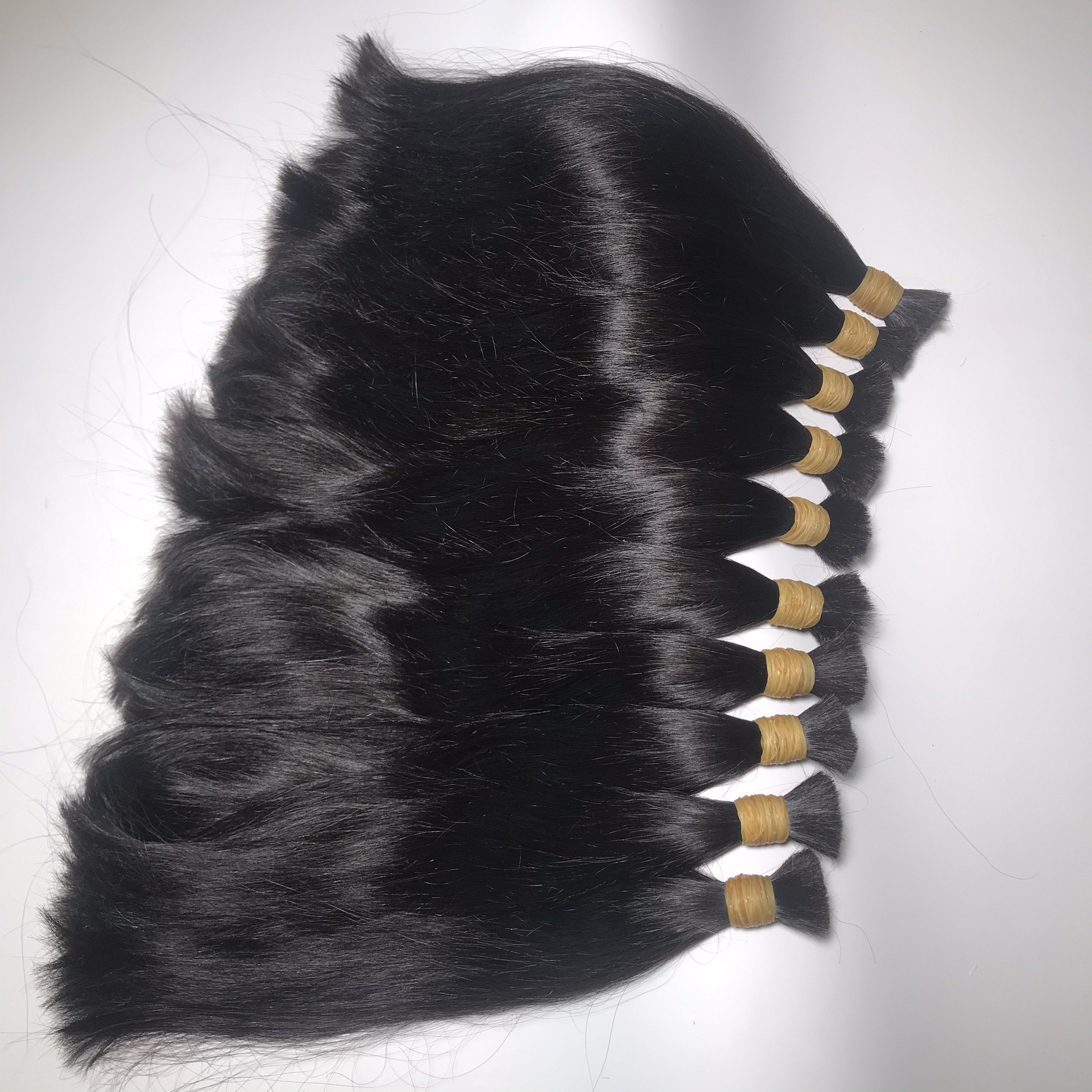 Top Grade 12A Best Quality Bulk Vietnamese Human Hair Extensions 100% Virgin Remy Hair Super Silky And Smooth