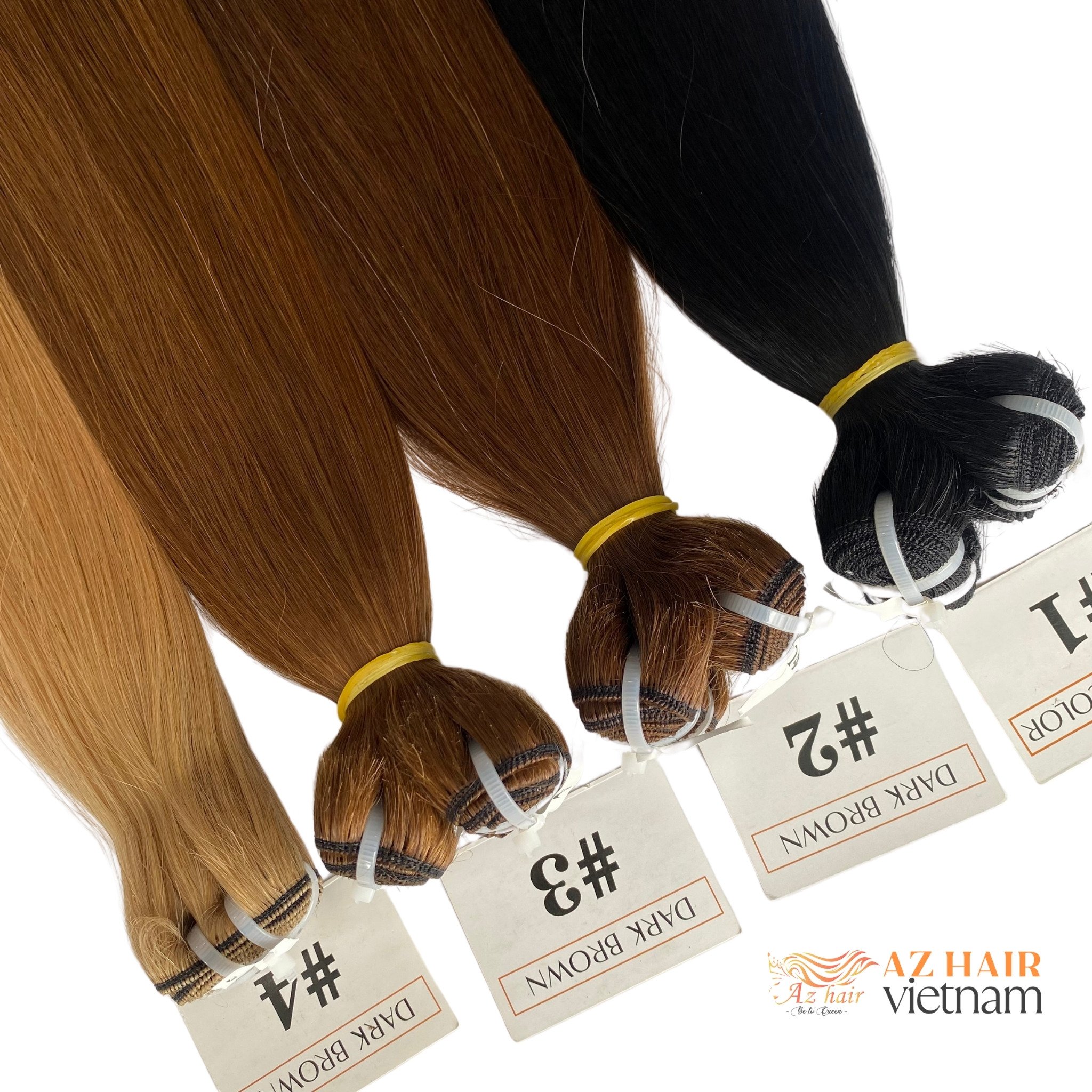 Hot Item 2024 Bone Straight Dark Burgundy Color Vietnamese Raw Hair Combo Bundle Matching Closure