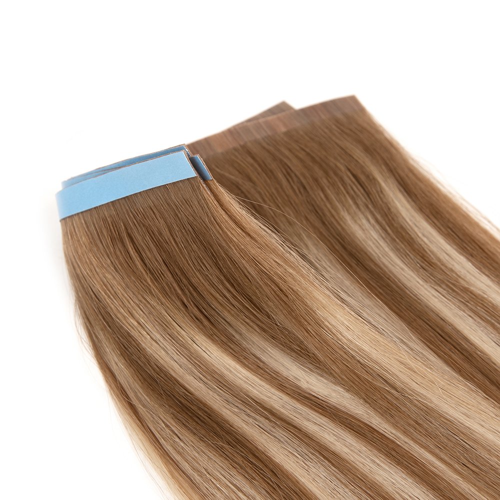 European full pu skin weft Russian Human Hair Tape Hair Extension Inject Invisible Skin Weft Tape in Human Hair Extensions