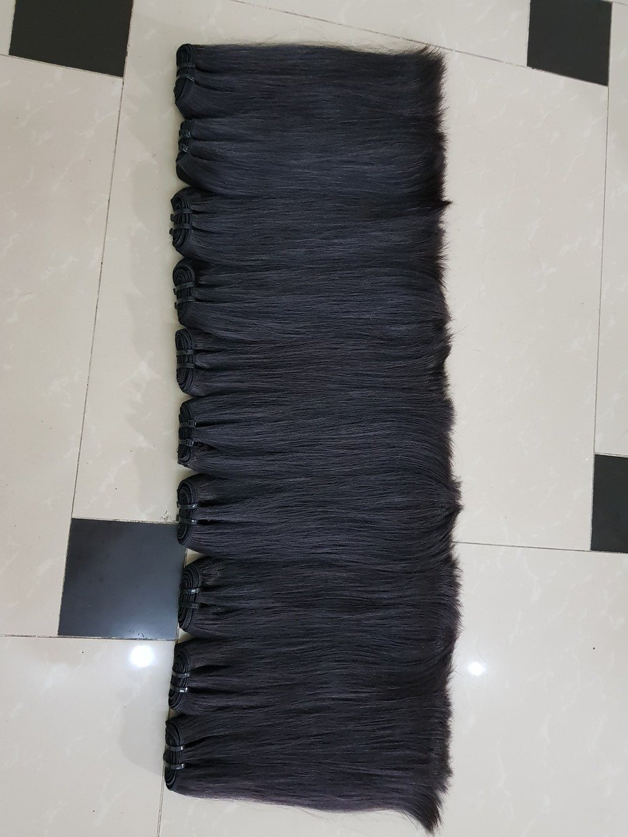 Vietnamese Burmese Unprocessed Virgin Human Hair Extensions Natural Straight Wavy Hair Vendors-Raw Material Bundle