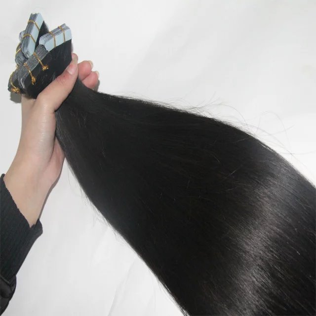 Cheap Tape Hair Extension European Remy Tape in human hair extensions