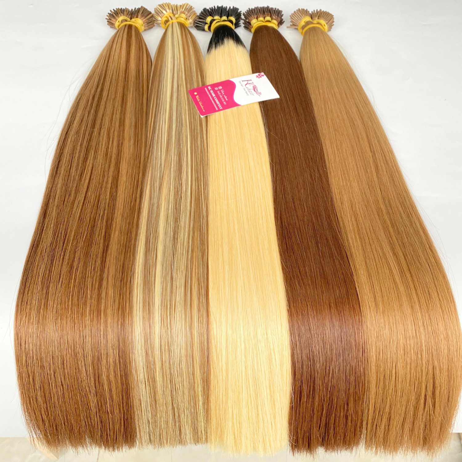 Top Wholesale Vietnamese Human Hair Luxury I Tip Hair Extensions 100% Remy Hair Vietnamese From KChair Vietnam