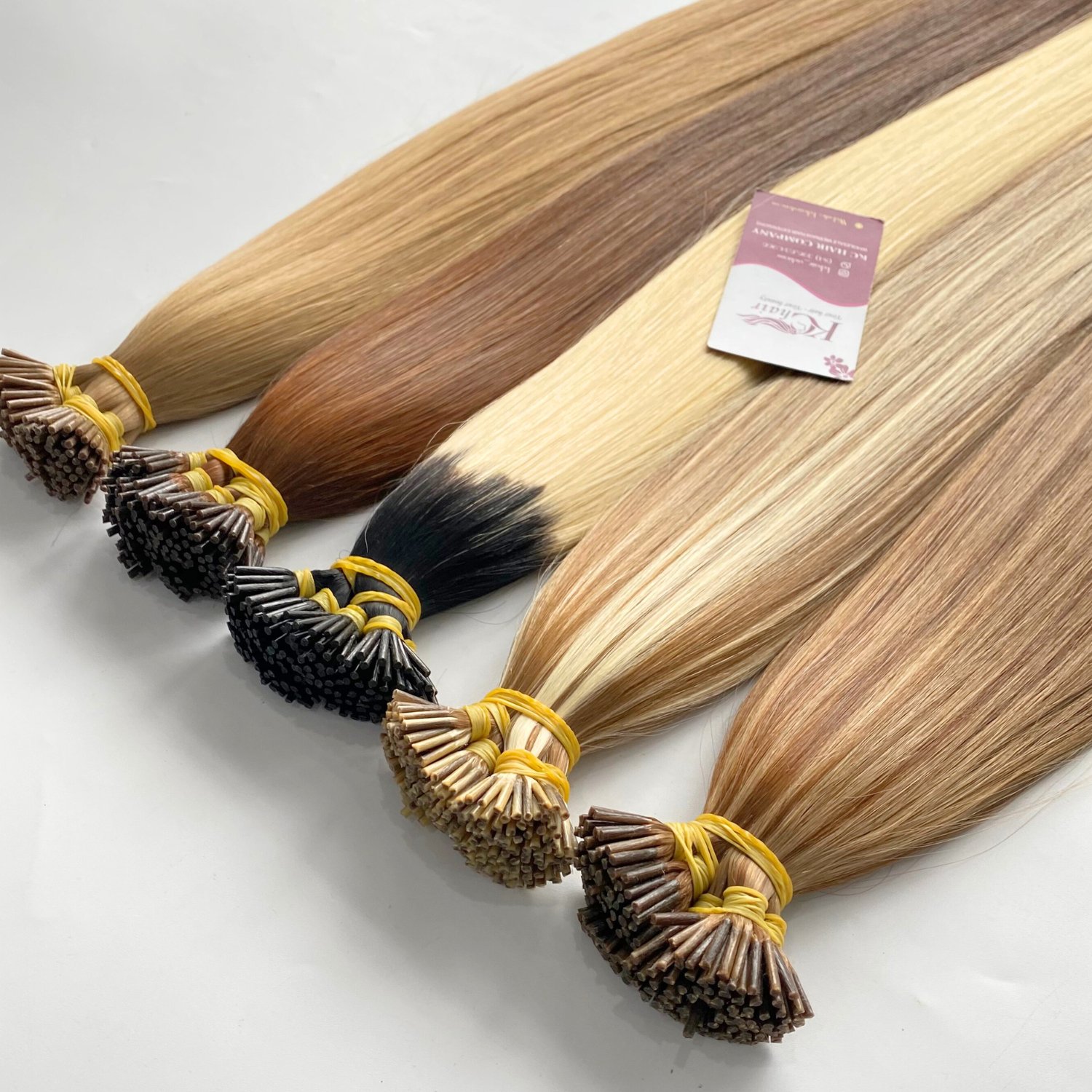 Top Wholesale Vietnamese Human Hair Luxury I Tip Hair Extensions 100% Remy Hair Vietnamese From KChair Vietnam