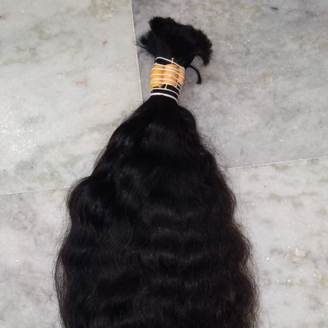 Cheap Wholesale Afro wave Raw Virgin Unprocessed 100% Natural Indian Human Hair Bulk, dingle head hair