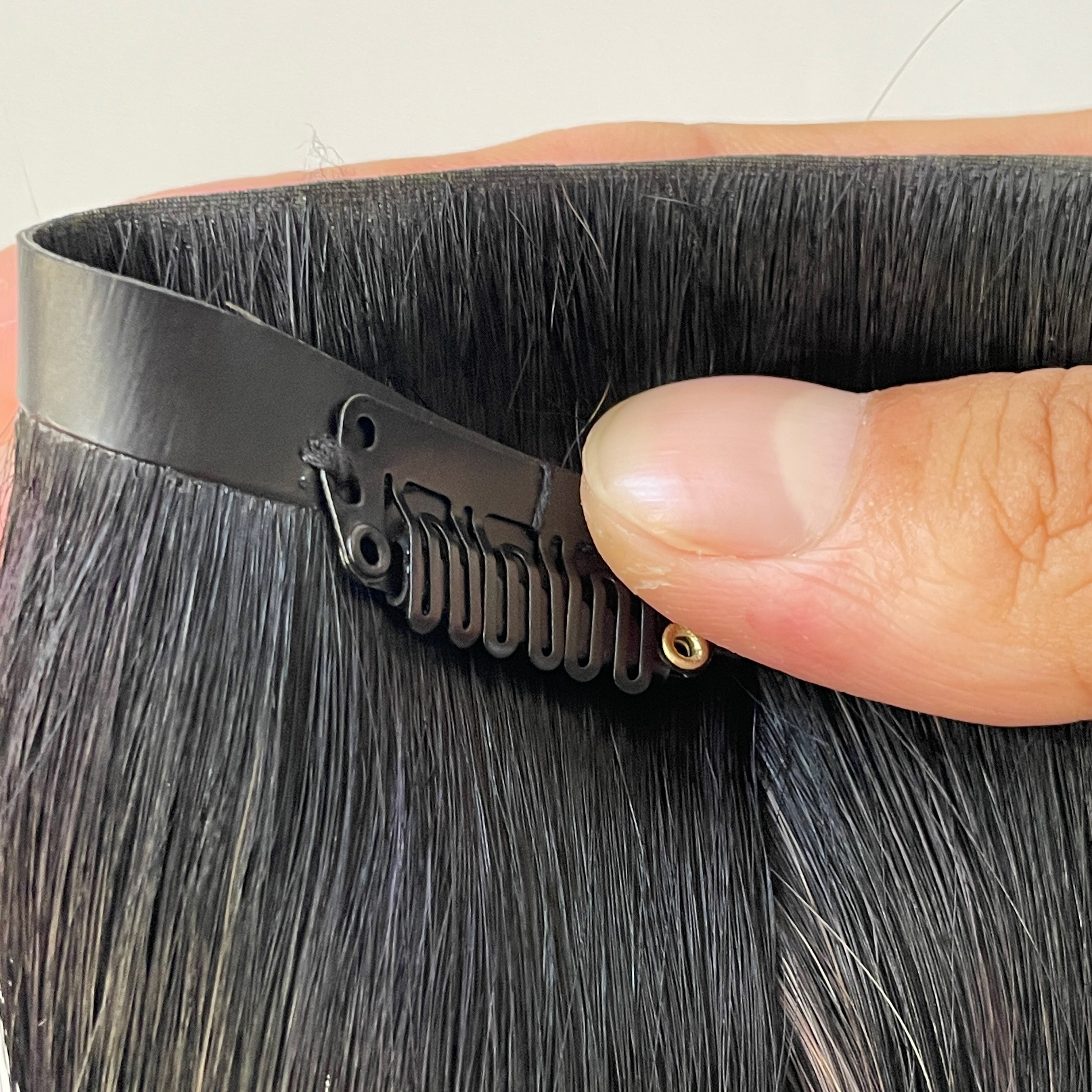 Remy New Design injected Invisible Clip In Hair Extension Seamless Pu Skin Weft Hair Extensions Clip In