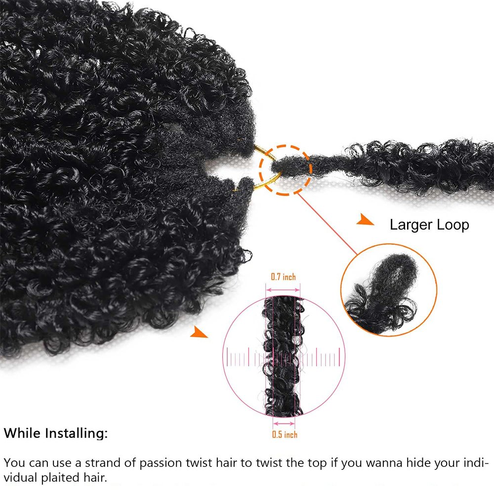 Black Butterfly Locs Crochet Braids Hair 36 24 Inch Distressed Soft Locs Synthetic Long Braiding Hair Extensions For Women