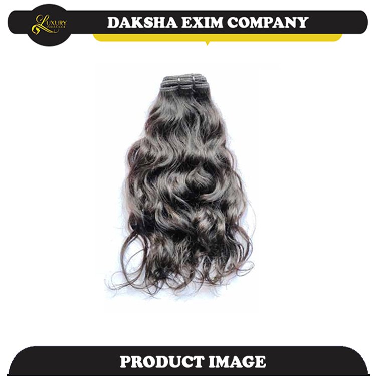 Raw Indian Remy Hair Extension Pure And Unprocessed Human Hair Genius Weft Extensions direct From India Factory