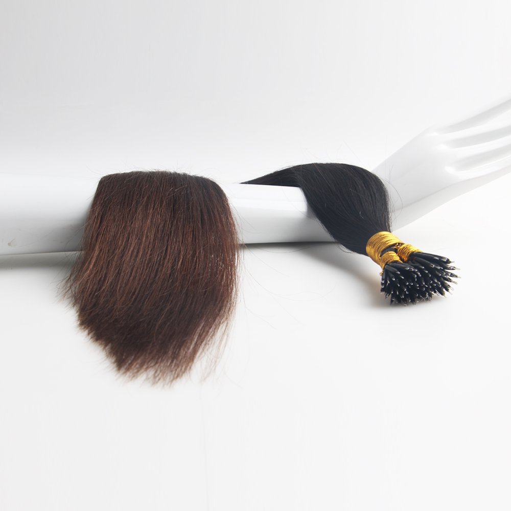 Double Drawn Customized Highlight Balayage Wholesale Factory Price Micro Nano Ring Mongolian Remy Human Hair Extensions