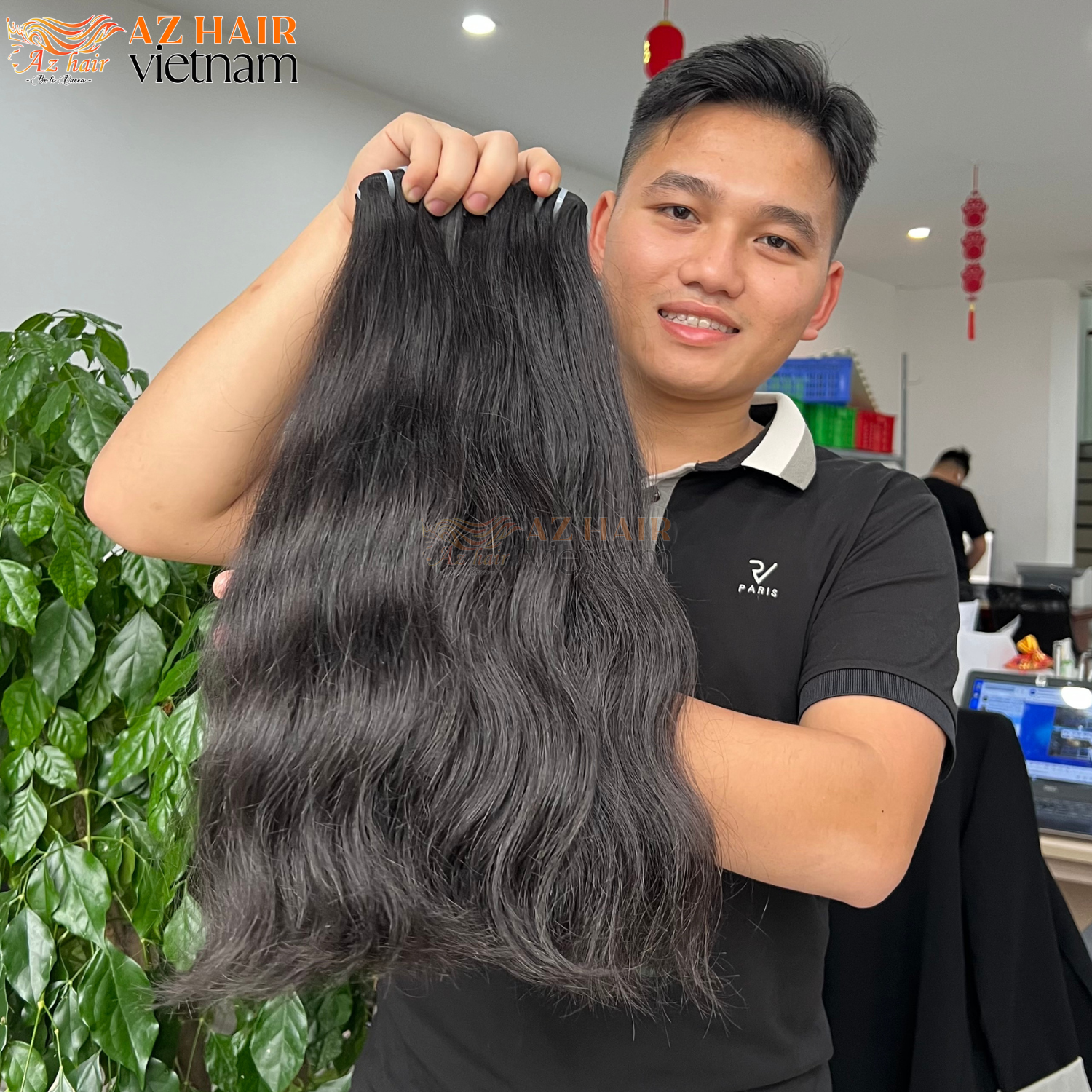 100% Virgin Hair Cuticle Aligned Full Thick End Raw Vietnamese Hair Bundles Natural Wavy Hair Extensions Can Be Bleached 613
