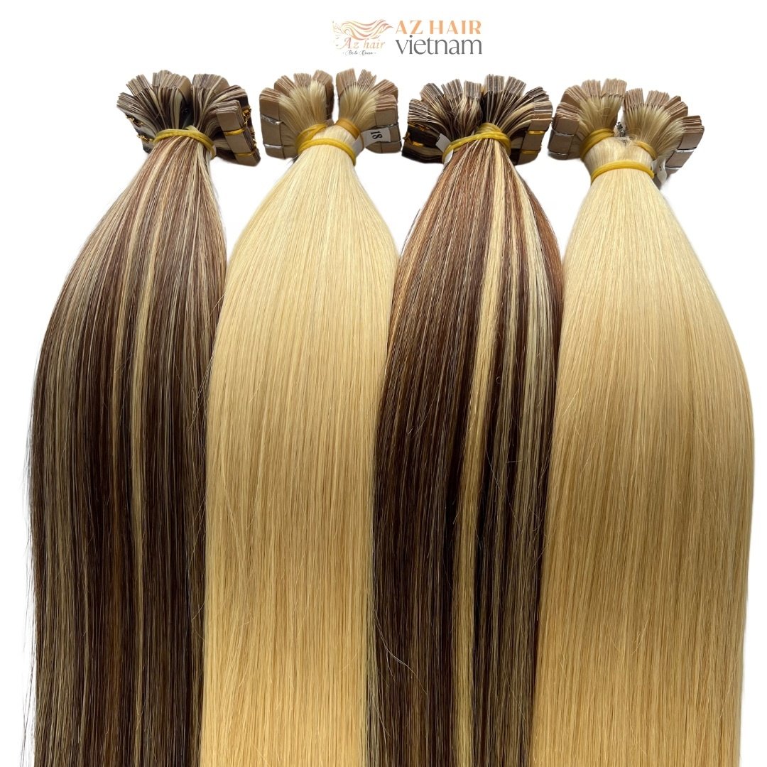 Vietnamese Luxurious Human Hair Tape In Hair Extensions 100% Raw Hair Cuticle Aligned Customized Color