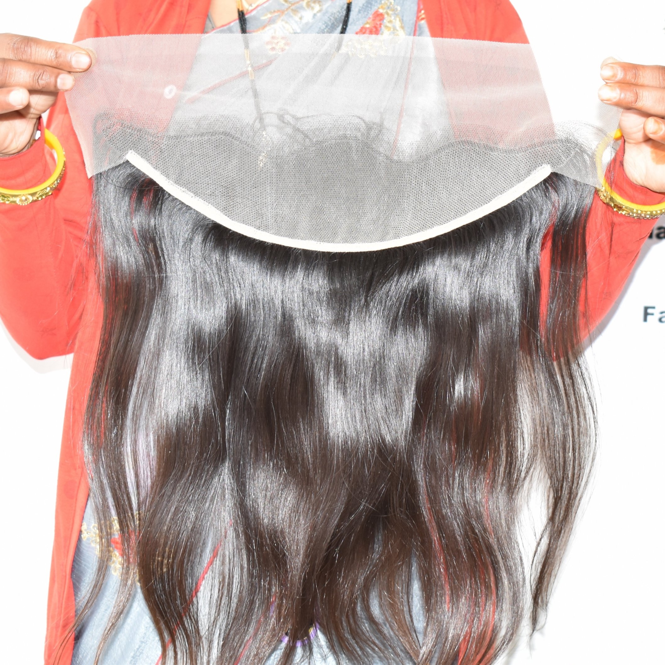 Wholesale Factory Price Unprocessed Straight 13*4 Frontal No Tangle No Shed Raw Cambodian Human Hair Extensions Wave Curl Styles