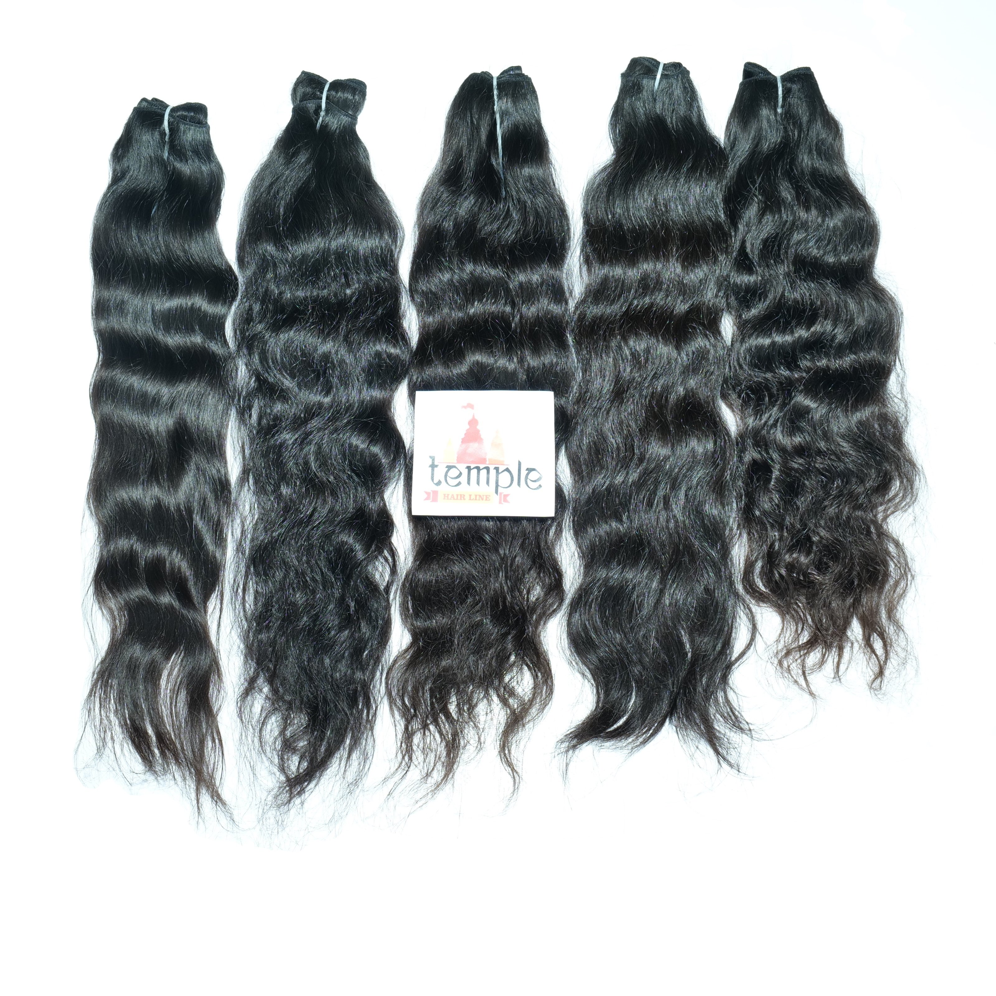 Cheap Vietnamese machine double weft manufactures 100% natural chemical processing none wholesale bundle human hair extensions