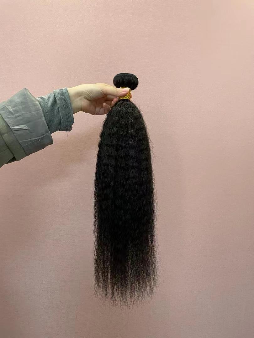 Wholesale High Quality Virgin Human Hair Bundles with Lace Closure Frontal Real 100% Human Hair Extension Vendor Buying in Bulk