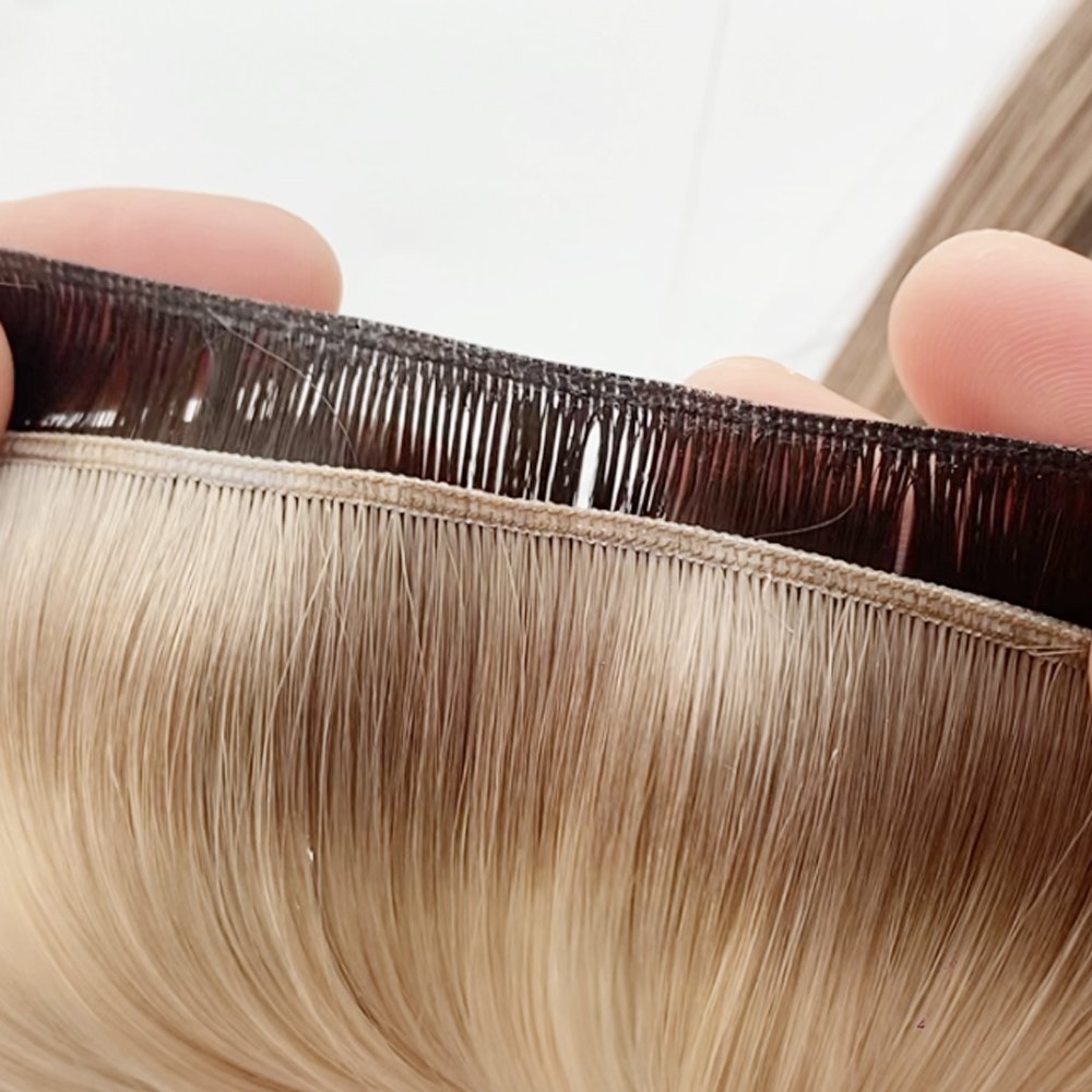 Hot Selling Micro Weft Triple Stack Genius Volume Weft Human Hair Extensions