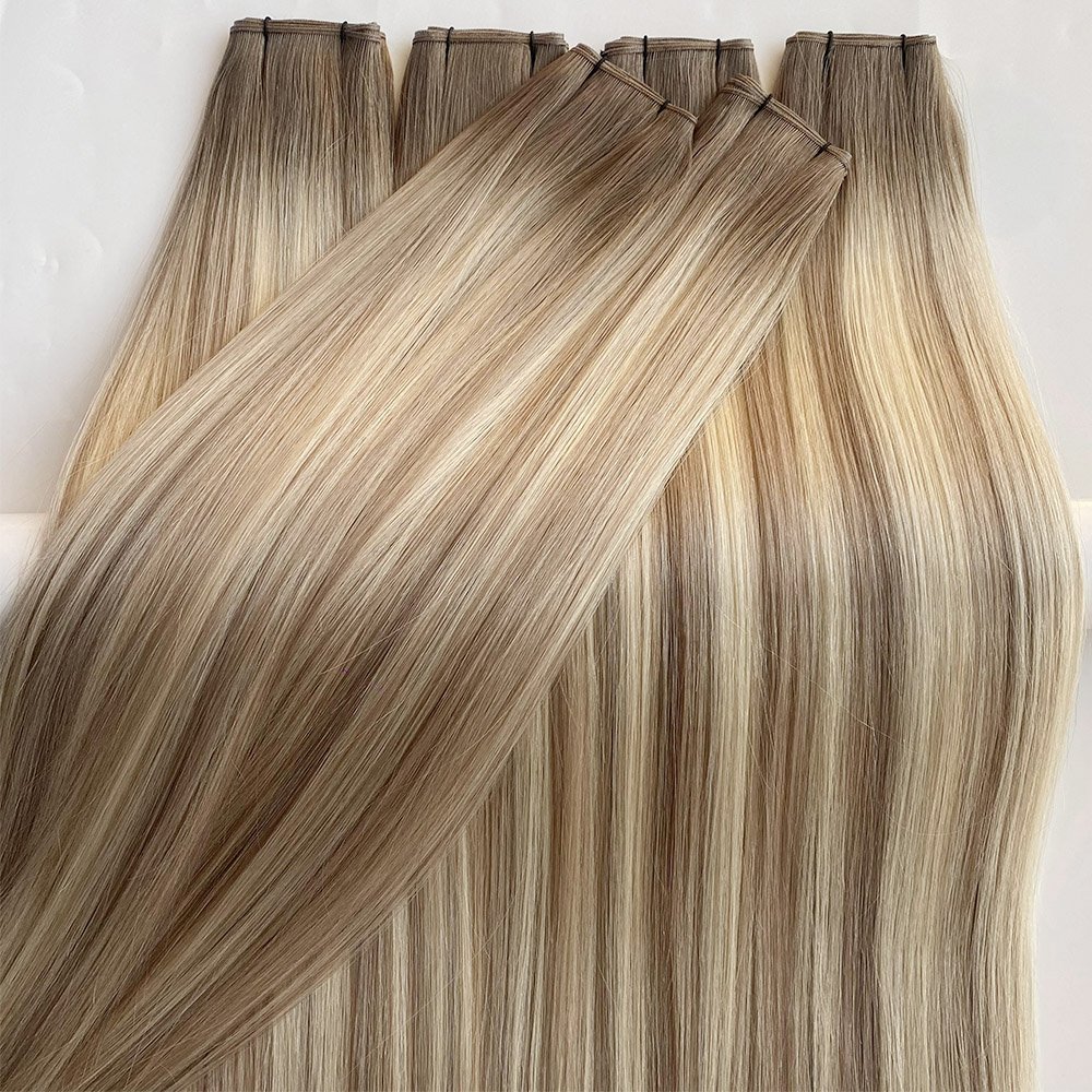 Hot Selling Micro Weft Triple Stack Genius Volume Weft Human Hair Extensions