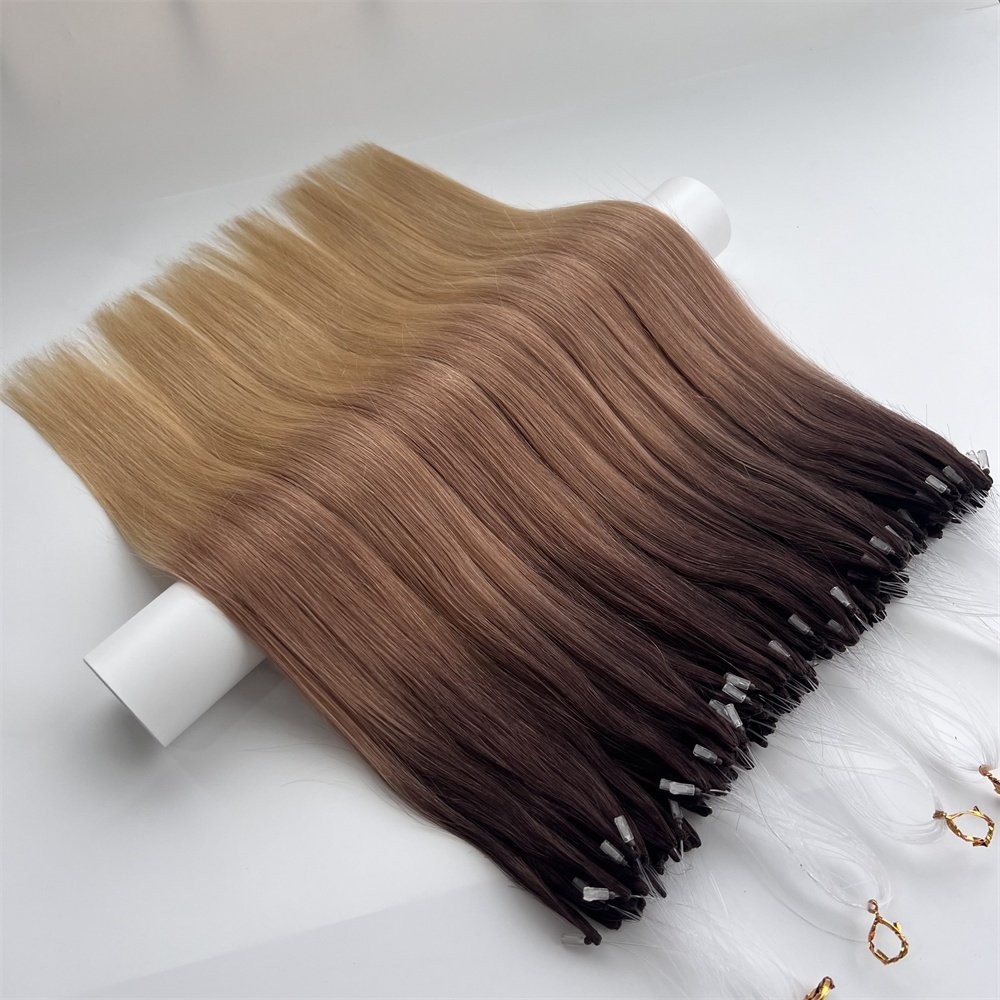 H6 Hair Extention 100 Human Hair Nano Micro Beads human hair extension best seller feather line extensions