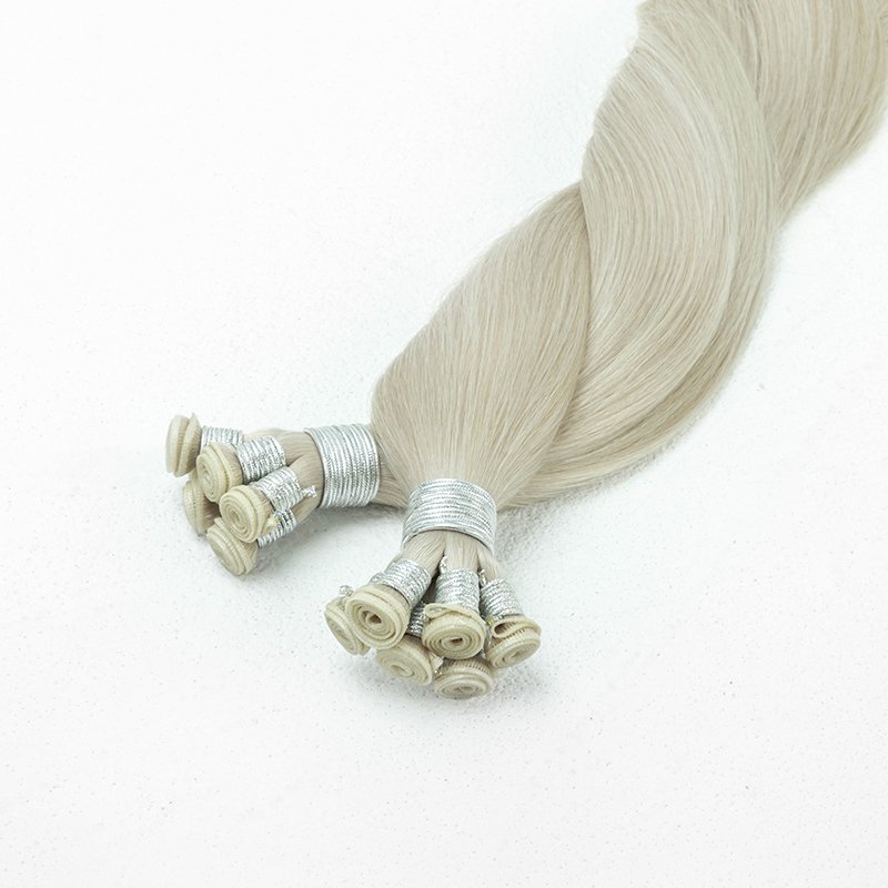 European Genius Hair Weft Human Extensions Can be Cut Double Drawn Genius Weft