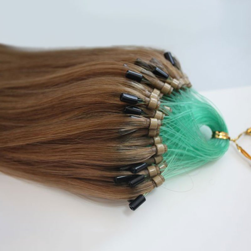 Wholesale Factory Price Customize Virgin Remy Cuticle Aligned Easy Micro Loop Human Hair Extensions