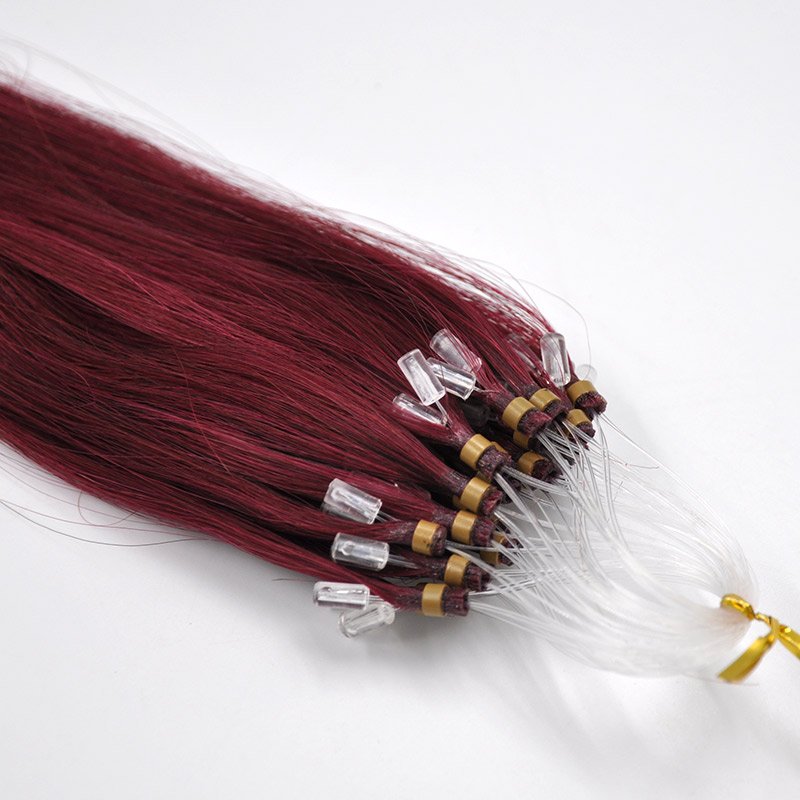 Wholesale Factory Price Customize Virgin Remy Cuticle Aligned Easy Micro Loop Human Hair Extensions