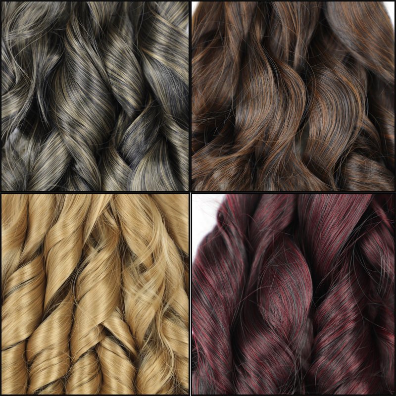 22Inch French Curly Braiding Crochet Hair Synthetic Loose Wave Braids Hair Extensions for Women Spiral Curls Pre Stretched Hair