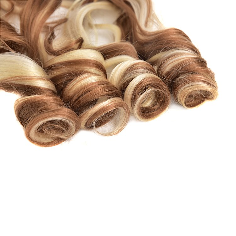 22Inch French Curly Braiding Crochet Hair Synthetic Loose Wave Braids Hair Extensions for Women Spiral Curls Pre Stretched Hair