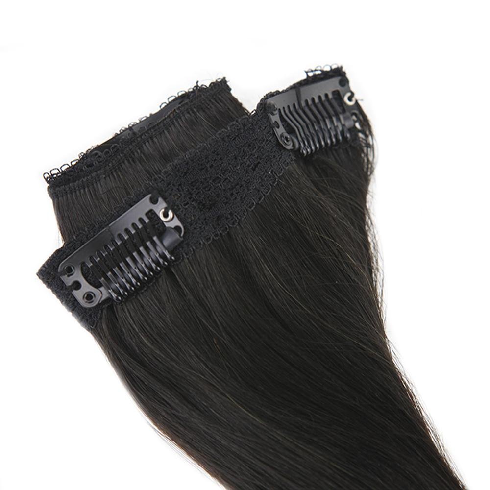 Wholesale Cheap high quality natural hair real human hair clip in extensions 100% human hair
