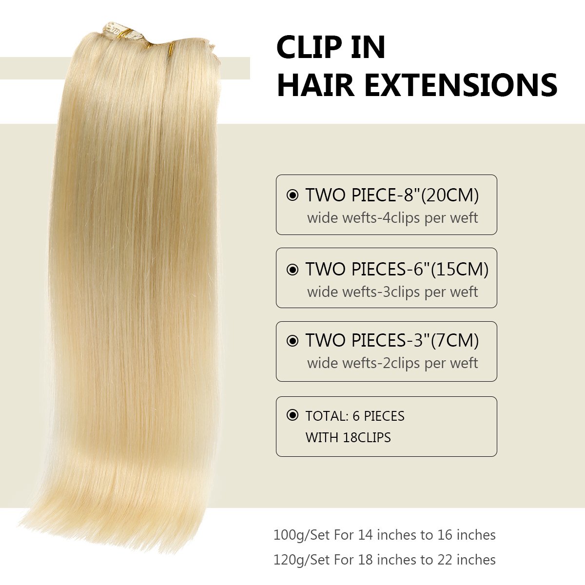 Cuticle Aligned Bundles Virgin Cambodian Hair Human Hair Extension 613 Vietnamese Raw Bone Straight Clip in Hair Extensions