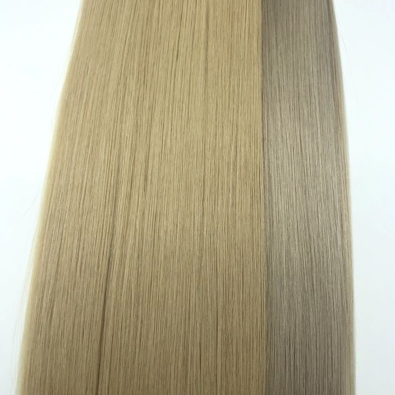 Russian cuticle intact human hair extension mental nano tip hair extension