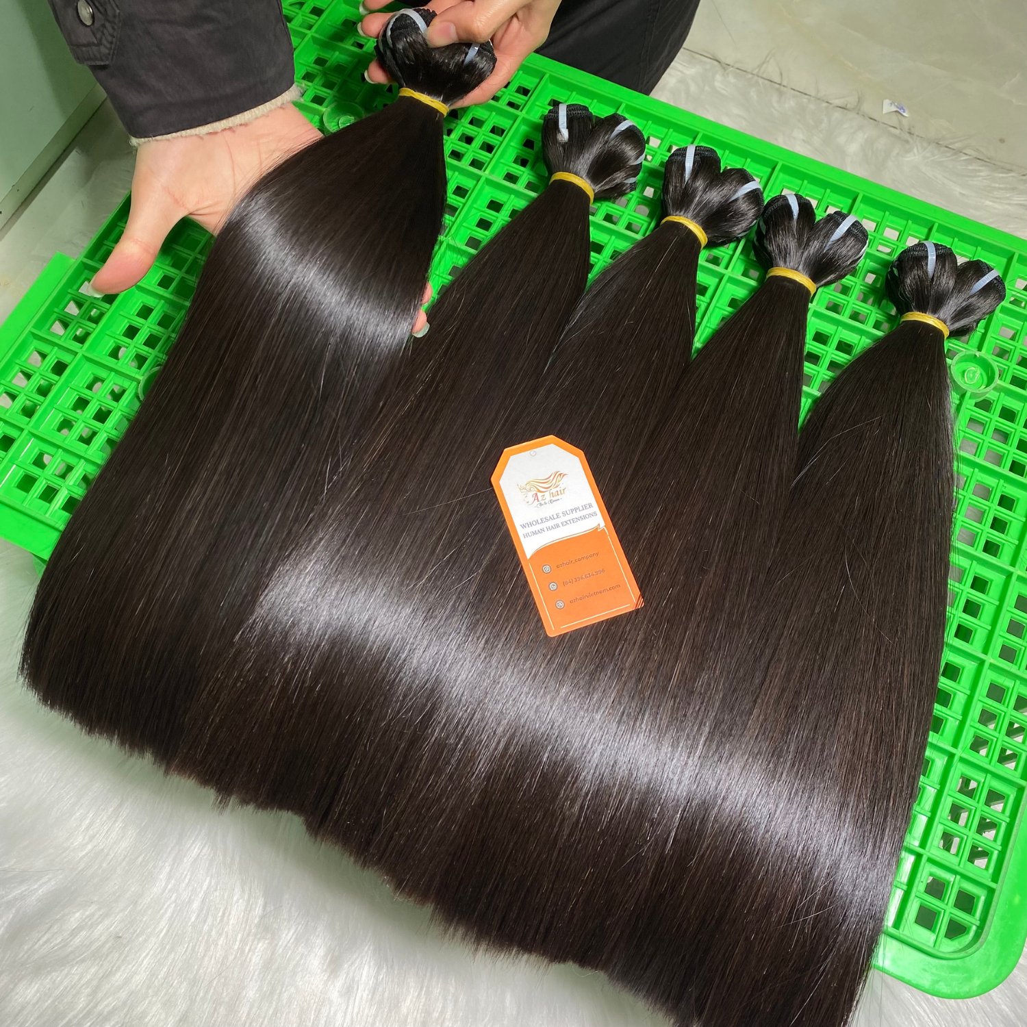 Raw Vietnamese Hair 100% Remy Natural Hair Extension Human Double Drawn Vietnam Raw Unprocessed Virgin Hair