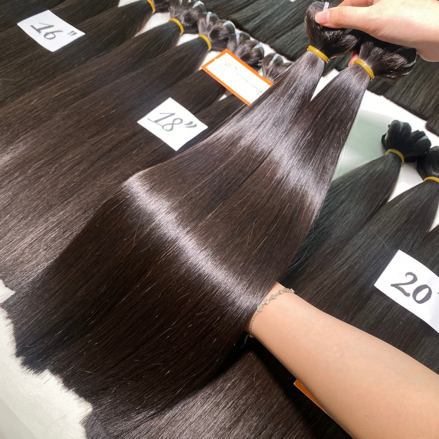 Raw Vietnamese Hair 100% Remy Natural Hair Extension Human Double Drawn Vietnam Raw Unprocessed Virgin Hair