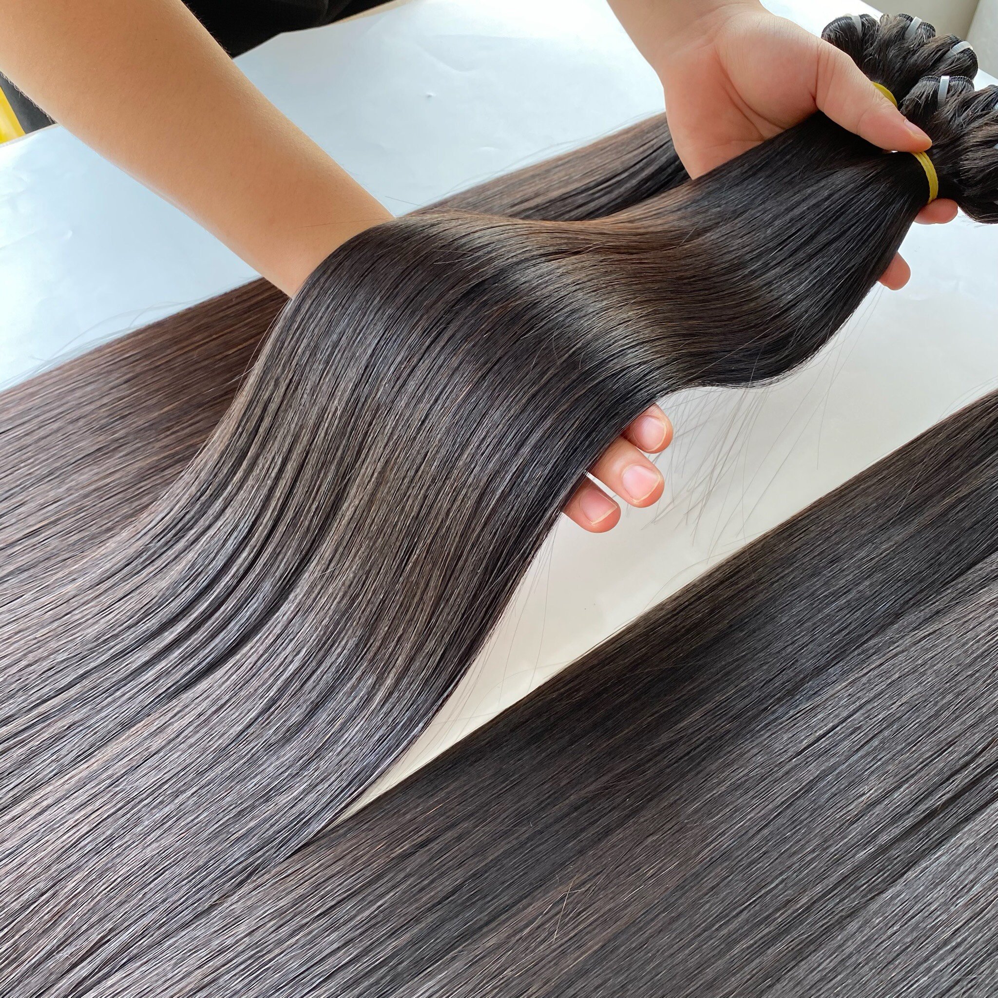 Raw Vietnamese Hair 100% Remy Natural Hair Extension Human Double Drawn Vietnam Raw Unprocessed Virgin Hair