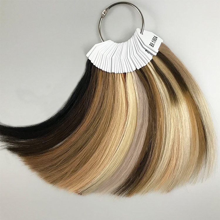 wholesale virgin russian double drawn human hair cuticle aligned tape hair extension