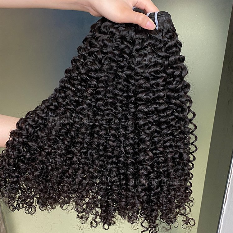grade 12A Brazilian Indian 100% raw remy virgin human hair extension natural black color Jerry curly hair bundles