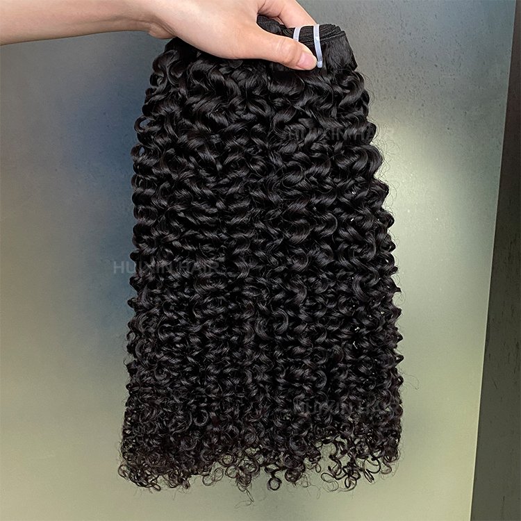 grade 12A Brazilian Indian 100% raw remy virgin human hair extension natural black color Jerry curly hair bundles
