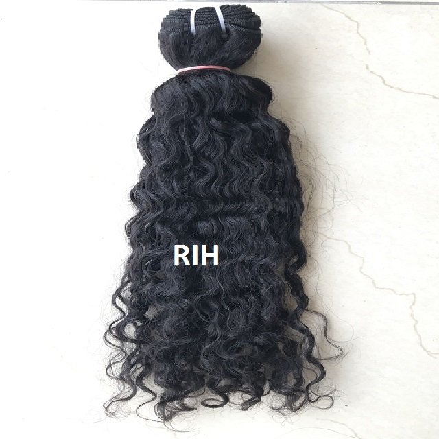 Transgreen Wholesale100% Raw Indian Curly Cuticle Aligned Vendors Virgin Indian Raw Curly Wave Human Bundles Directly From India