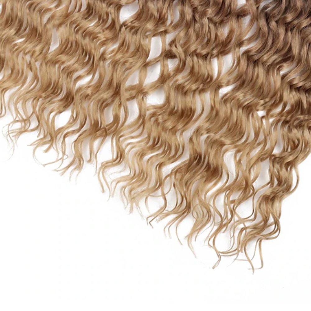 Deep Faux Locs Crochet Hair Soft Goddess Locs Crochet Braids Deep Wave Pre Looped Crochet Hair Extensions for Black Wome