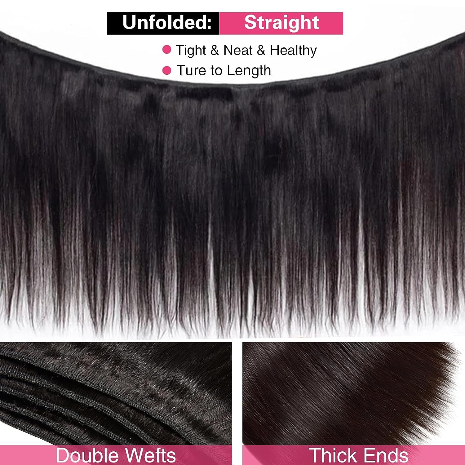 12A Grade Top Quality Cuticle Aligned 100% Human Hair Extensions Super Double Drawn Hair Bone Straight Vietnam Hair Bundles