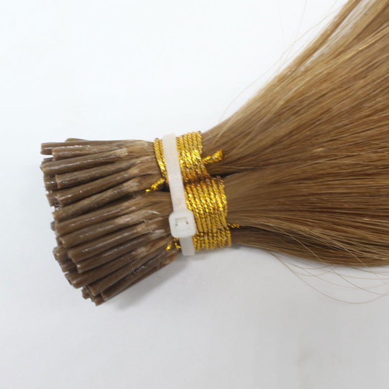 High Quality Russian Hair I Tip Keratin Hair Extensions, Straight I Tip Pre-Bonded Hair Extensions