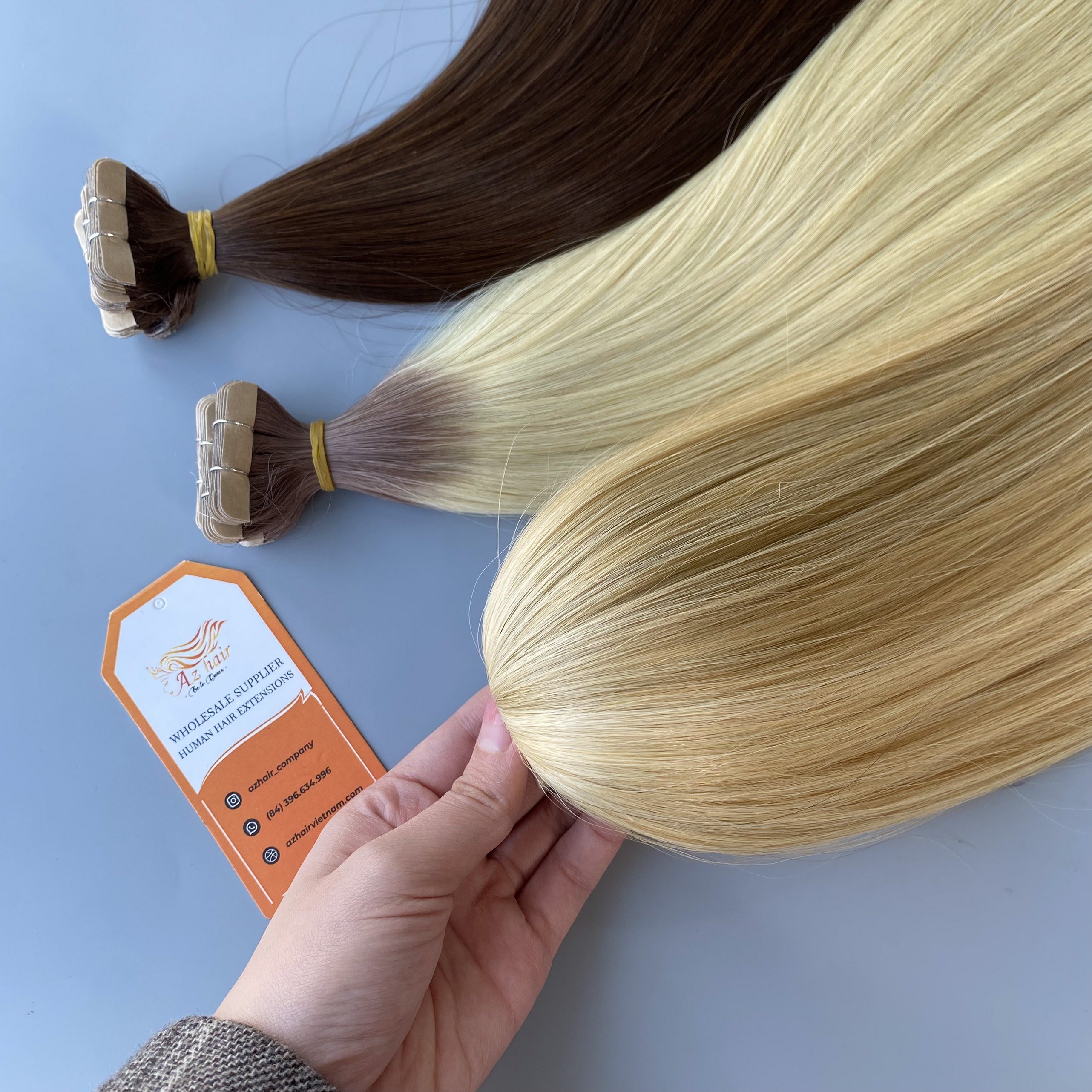 Factory Price Top Quality Silky Straight Remy Hair Bond Vendors Virgin Tape Human Hair Extensions Sale