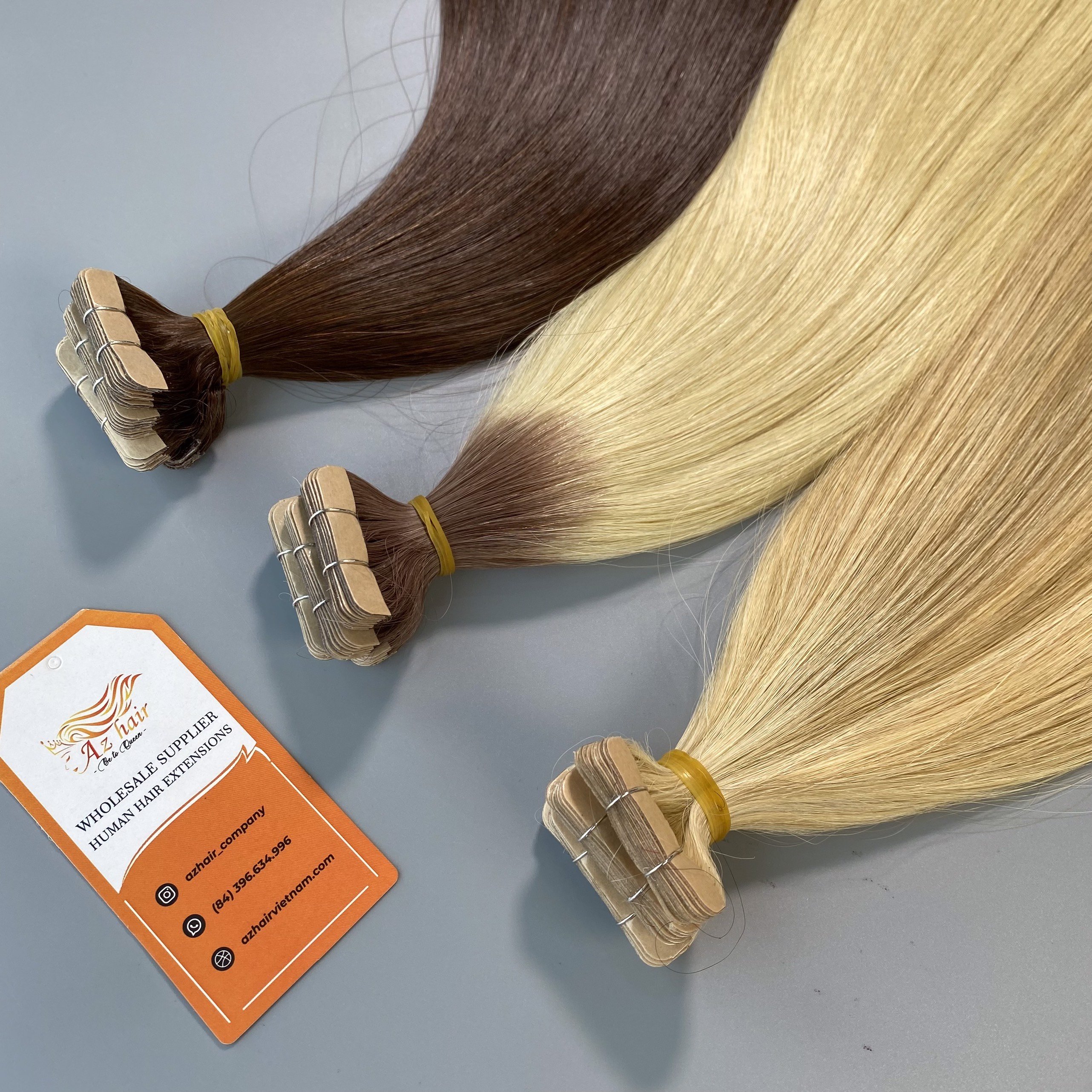 Factory Price Top Quality Silky Straight Remy Hair Bond Vendors Virgin Tape Human Hair Extensions Sale