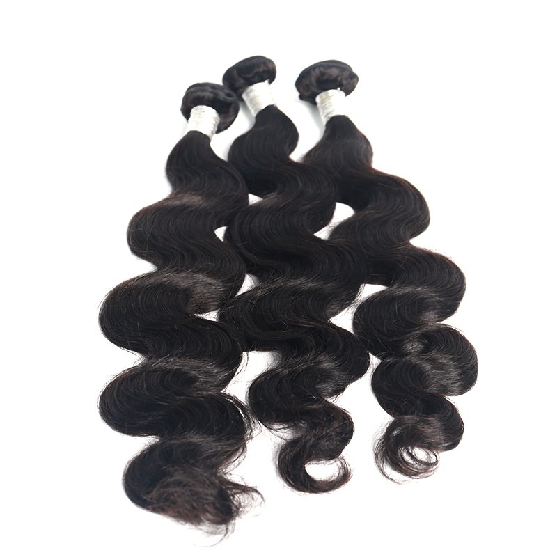 Wholesale Body Wave Human Hair Bundles Kindky Curly Virgin Hair Weaves 3 Packs with 1 Closure to Customize Lace Wigs Brazilian