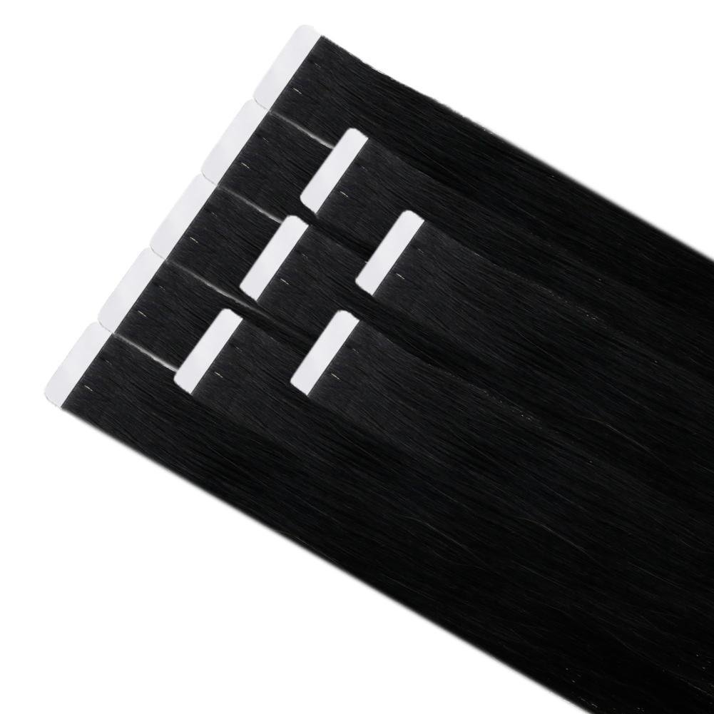 tape in hair extensions with italian glue 100% human hair
