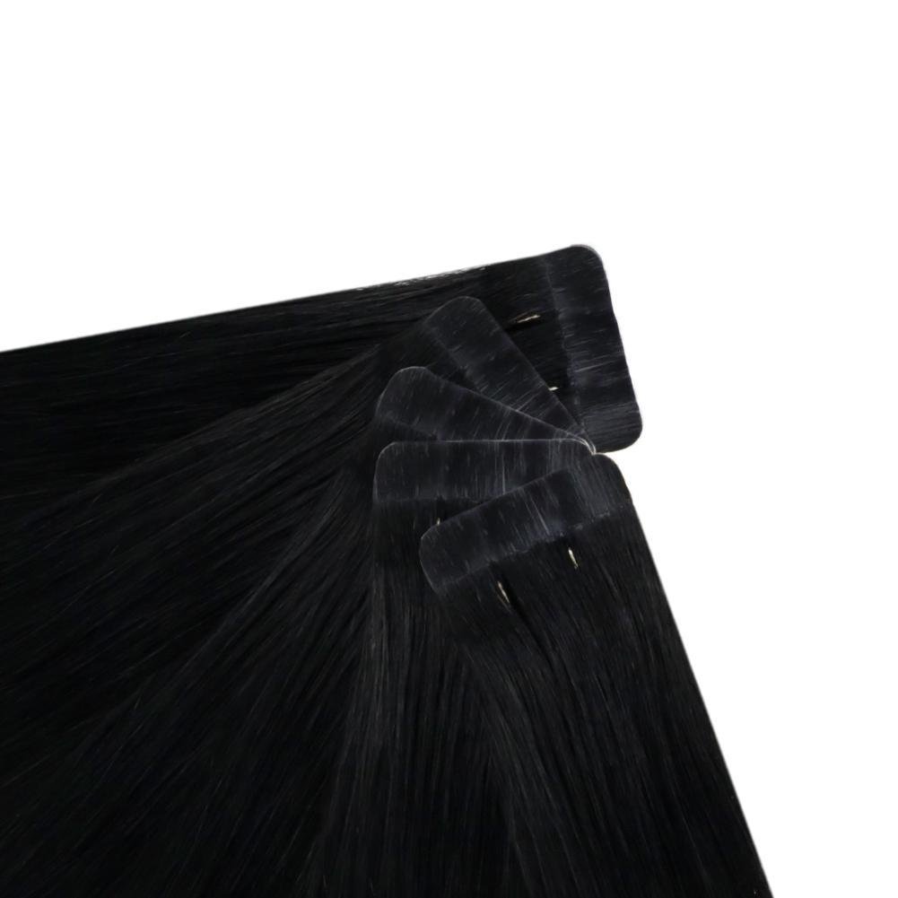 tape in hair extensions with italian glue 100% human hair