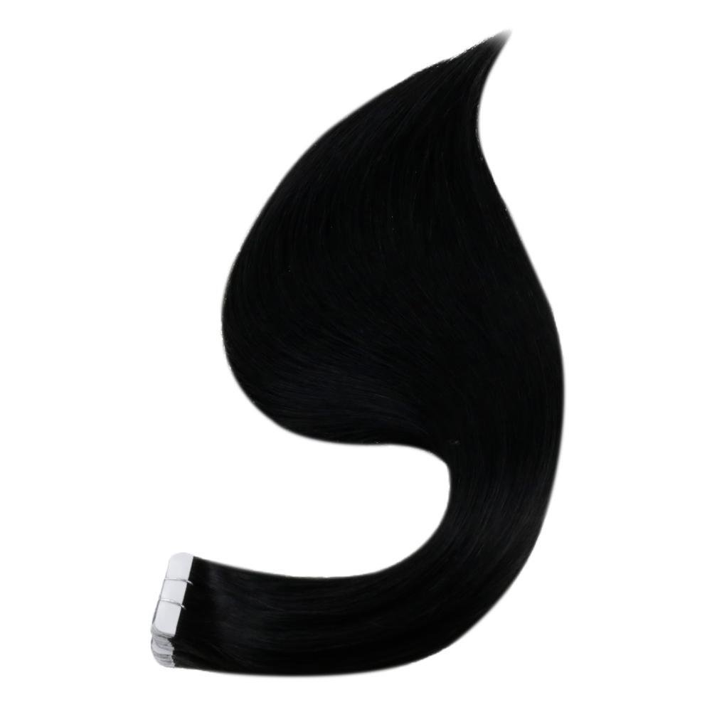 tape in hair extensions with italian glue 100% human hair