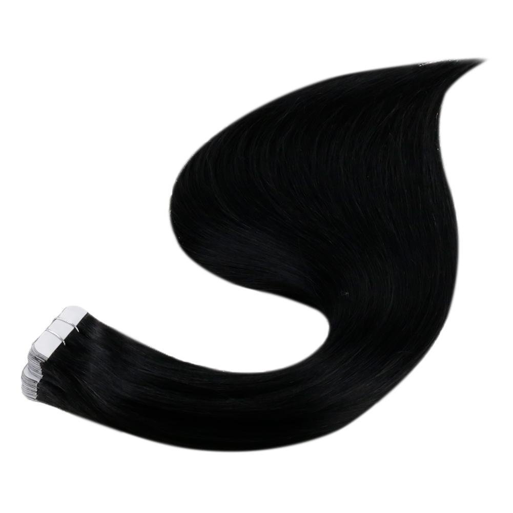 tape in hair extensions with italian glue 100% human hair