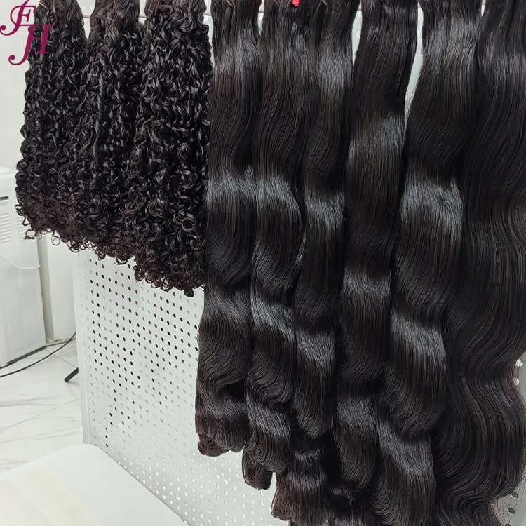 FH Wholesale Raw Hair Bundles Vendors Raw Vietnamese Cuticle Aligned Hair Weave Extensions 100% Human Hair Bundles