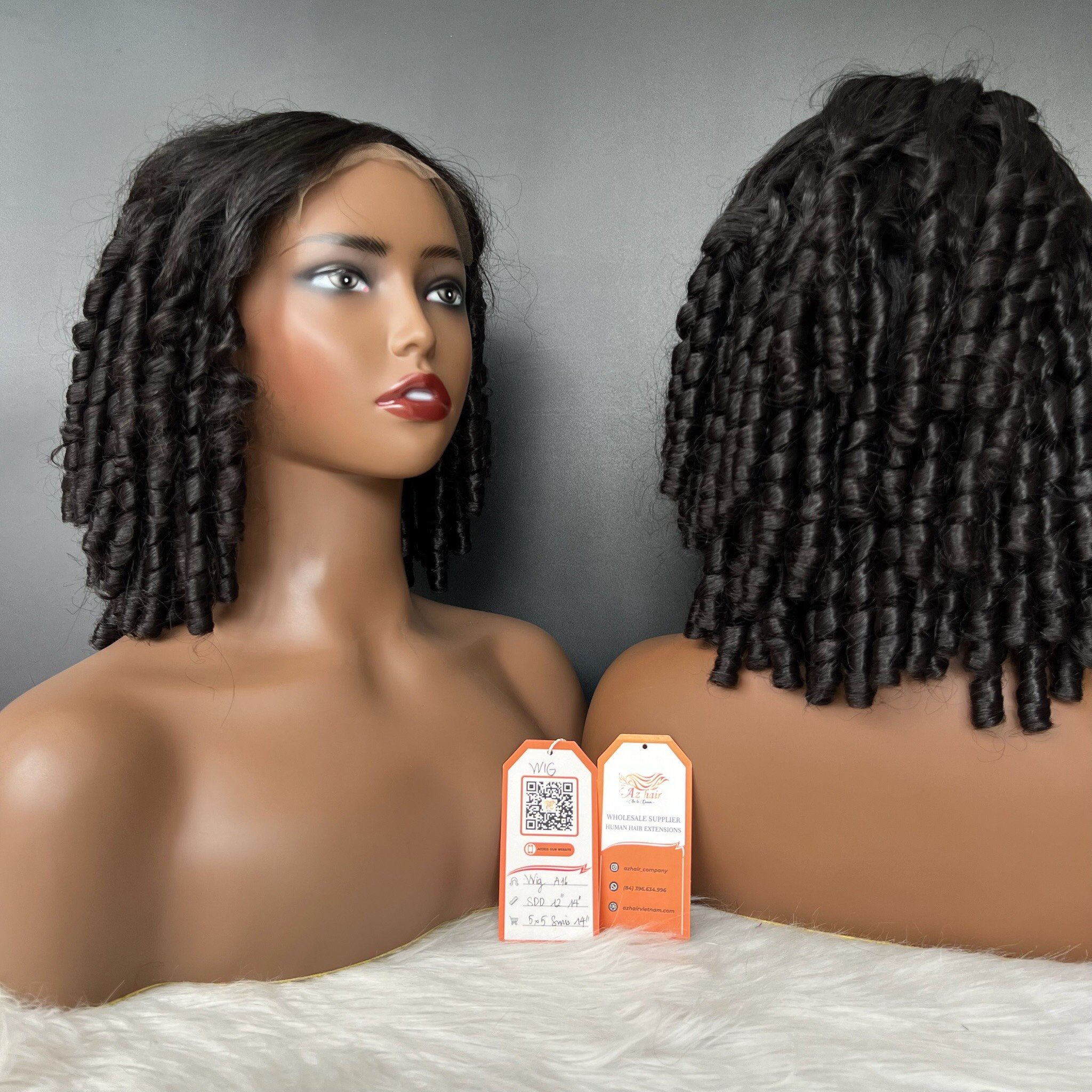 Raw Hair Glueless Curly Wigs For Black Women Lace HD Closure Pre Plucked Lace Human Hair Extensions 100% Remy Natural Color