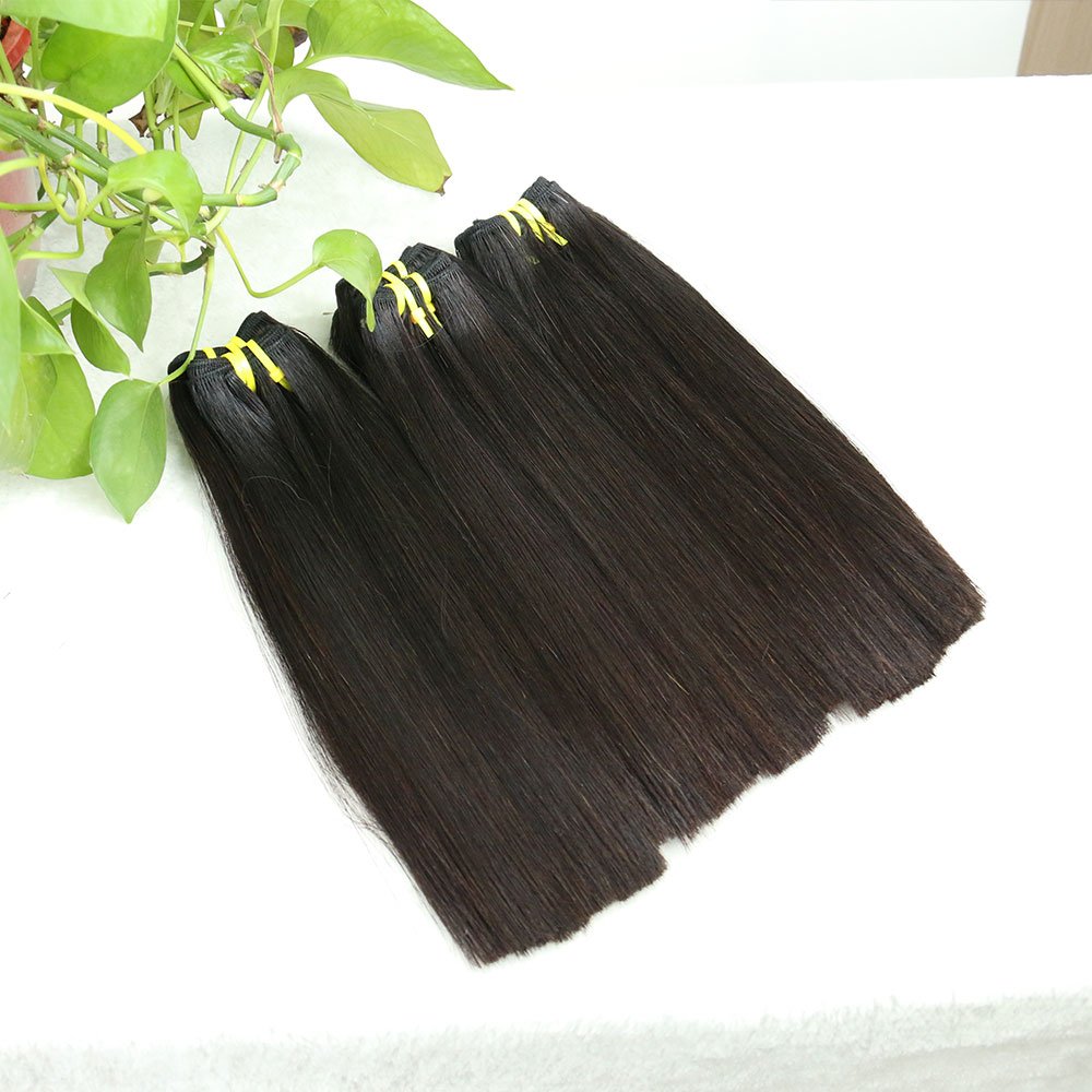 15A Grade Super Double Drawn Weft Raw Hair Bundles Vietnamese Virgin Human Hair Extensions Bone Straight Brazilian Hair