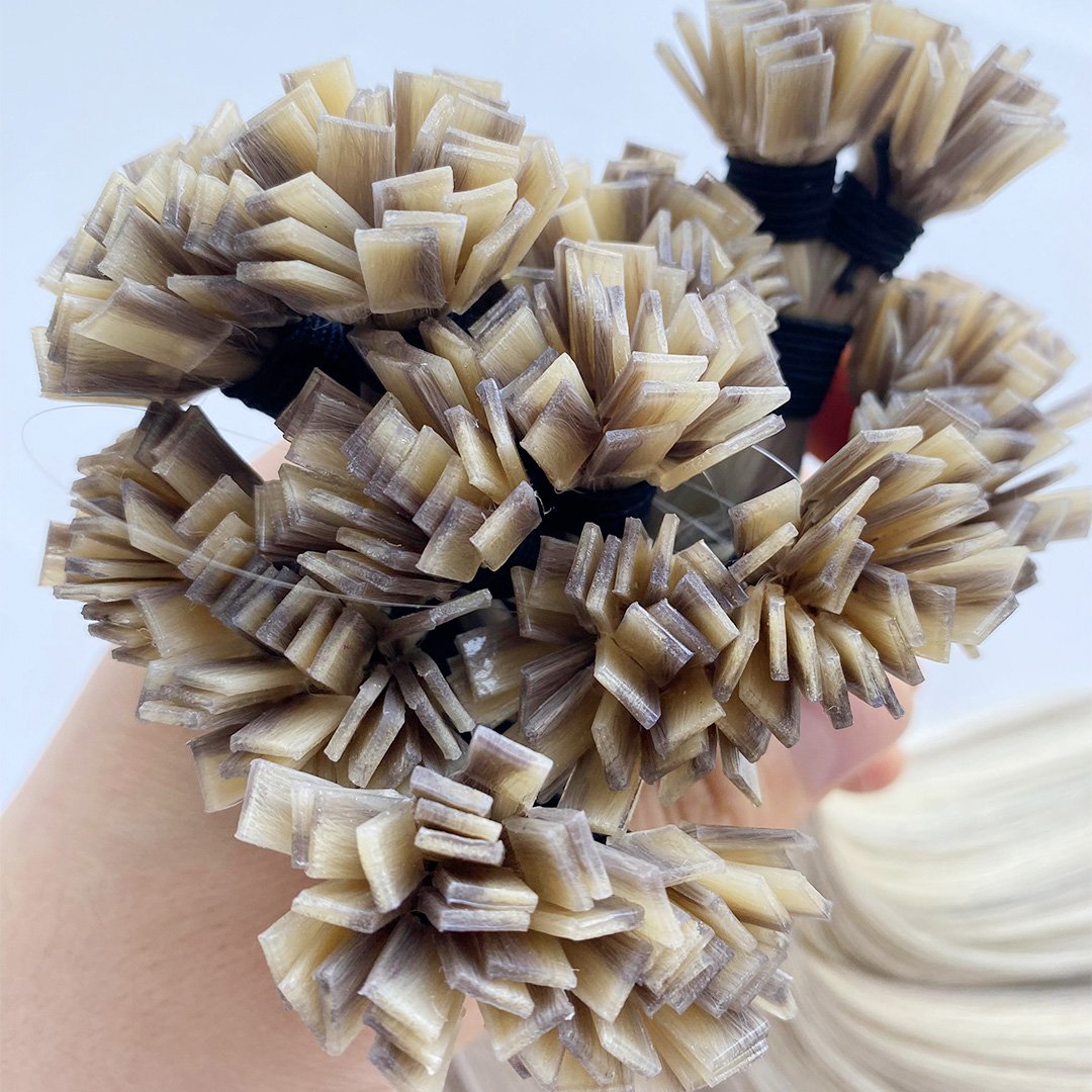 2024 Hot Sell Top Quality Human Hair Extension Flat Tip Human Hair Extension