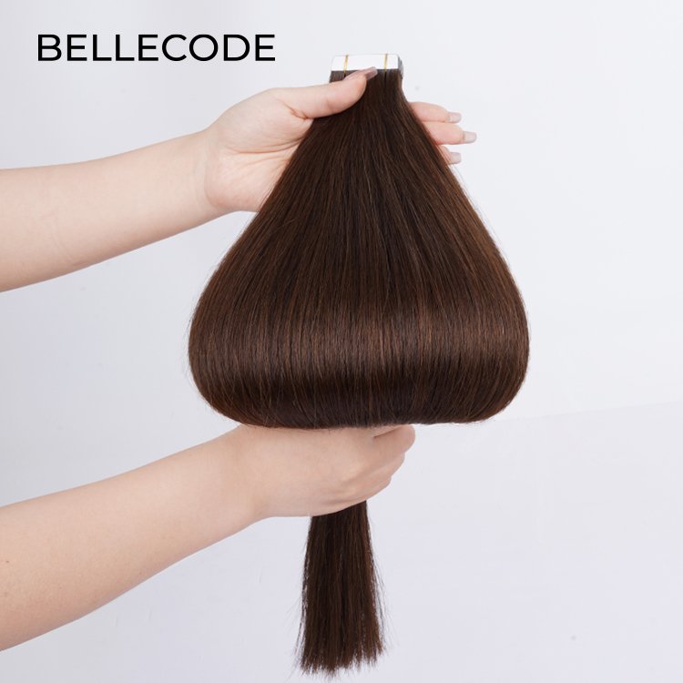 Adhesive Tape in Hair Extensions Wholesale Factory Double Drawn 100% Human Virgin Remy Invisible hair extension